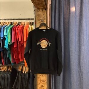 Vintage Hard Rock Cafe New Orleans Black Crewneck